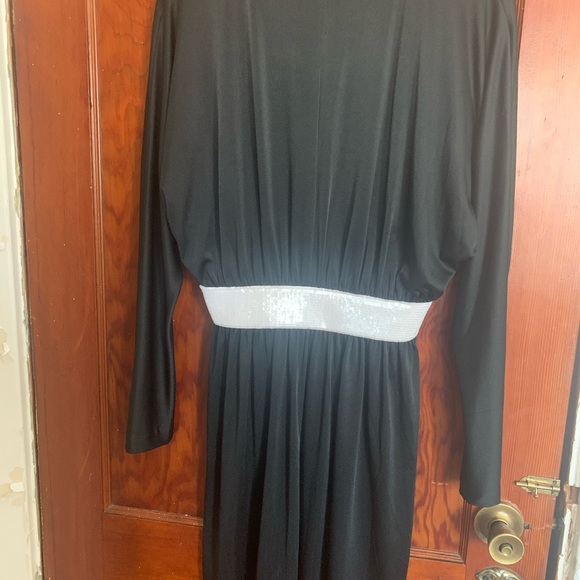 Halston Heritage Black Cocktail Dress - Picture 3 of 7